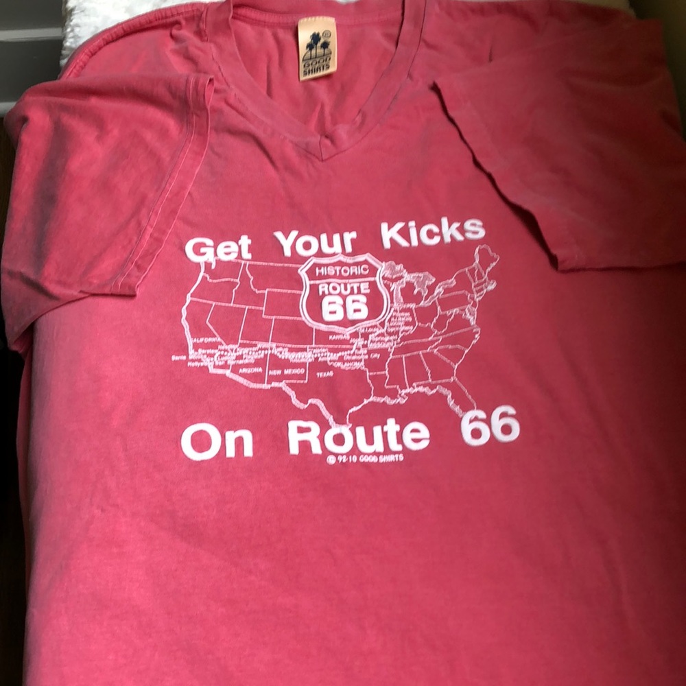 Unisex Vintage Route 66 Good Shirts Made in the USA Size XL 90’s - Picture 2 of 8